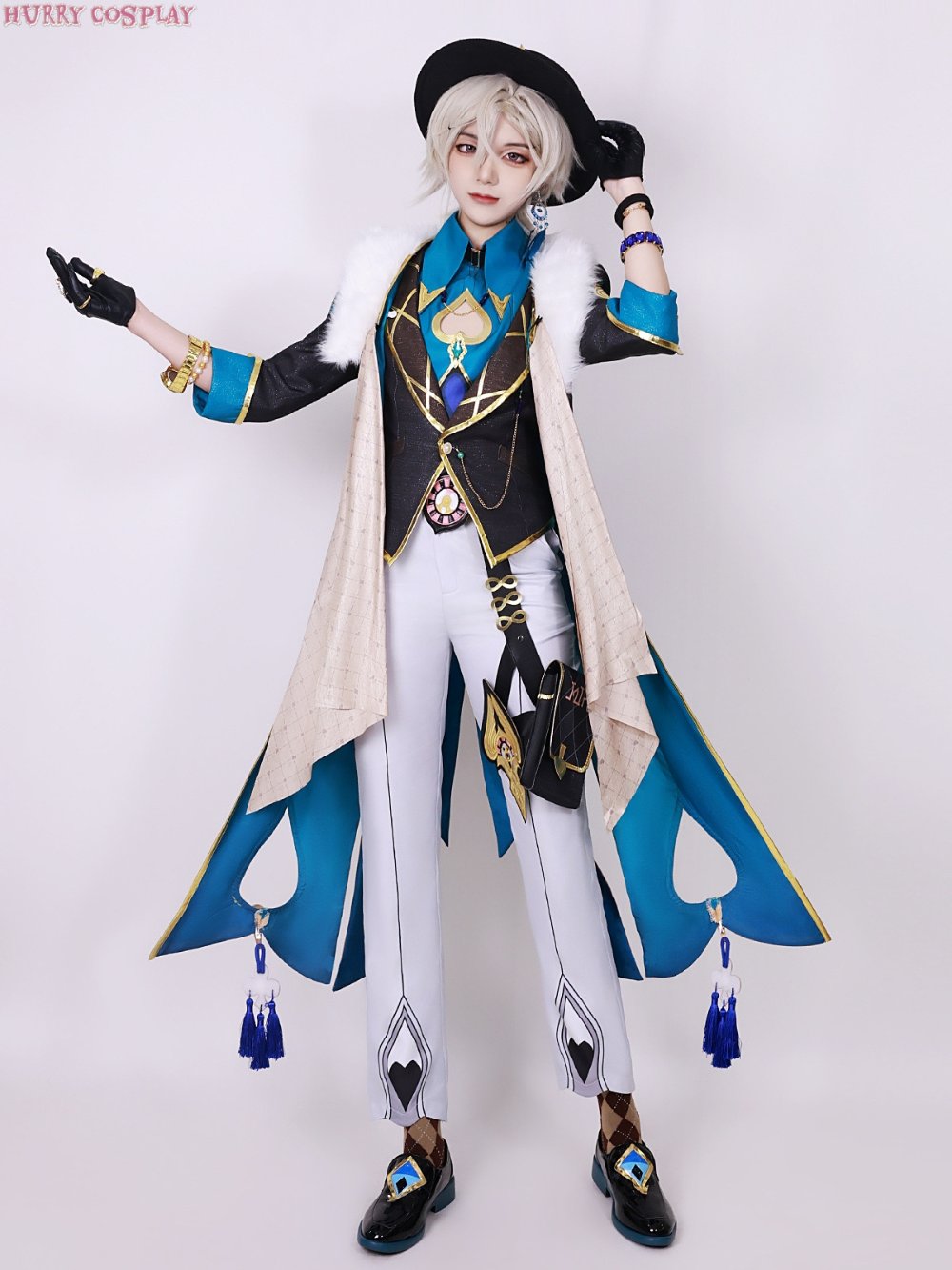 Game Cosplay,Honkai: Star Rail,Honkai Star Rail Aventurine Cosplay Costume